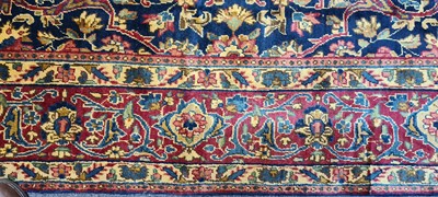 Lot 349 - A Persian wool carpet