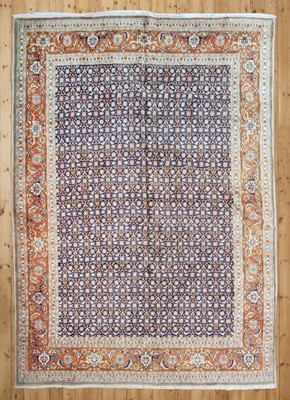Lot 154 - A Persian wool carpet