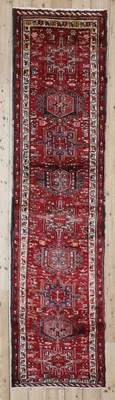 Lot 762 - A Persian Karajeh wool runner