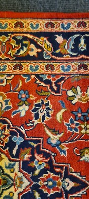 Lot 366 - A Persian wool runner