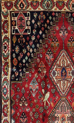 Lot 347 - A Persian wool rug