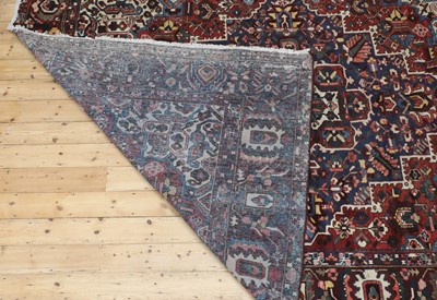 Lot 123 - A Persian Bakhtiari wool carpet