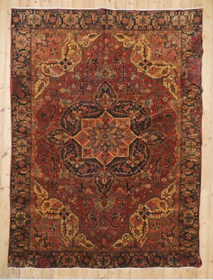 Lot 496A - A Persian wool carpet