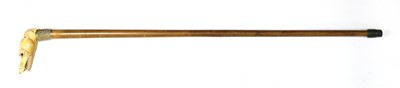 Lot 71 - A Victorian malacca walking stick