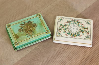 Lot 623 - Four Louis XV ivory gaming boxes