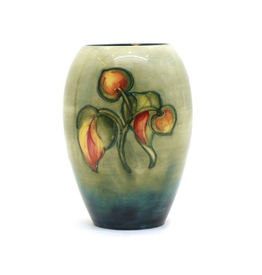 Lot 73 - A Moorcroft tubeline decorated 'Dahlia' pattern vase