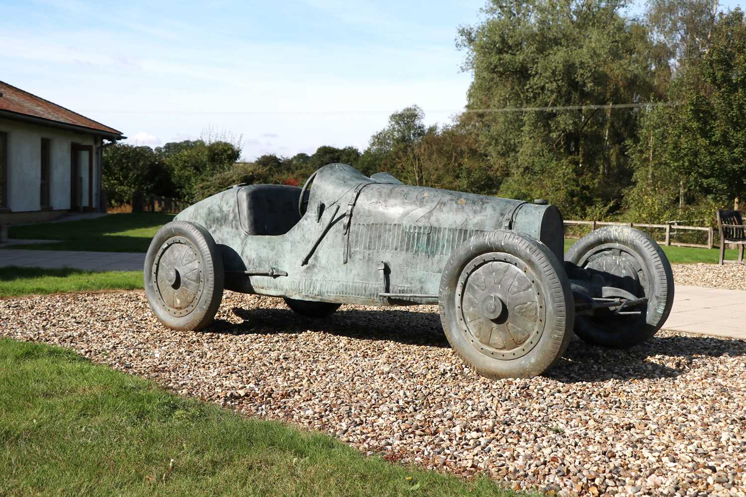 Lot 2 - A Bugatti Type 35 sculpture