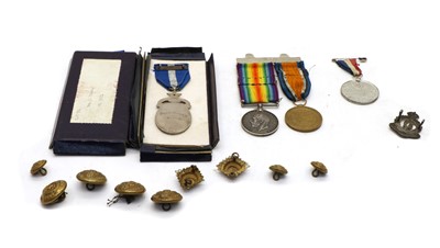 Lot 39 - A First World War medal group
