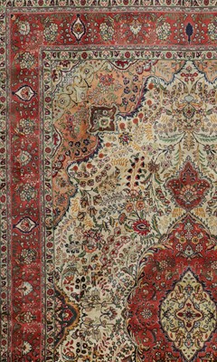 Lot 365 - A Persian wool carpet