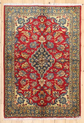 Lot 482 - A Persian wool rug