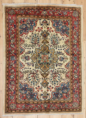 Lot 476 - A Persian wool rug