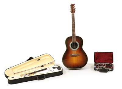 Lot 202 - An Ovation 'Celebrity' six string guitar