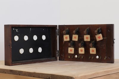 Lot 16 - A servant's bell board