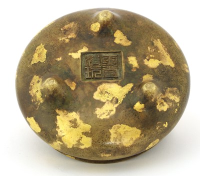 Lot 116 - A Chinese bronze incense burner