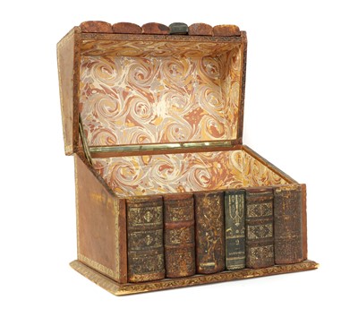 Lot 156 - A faux leather book box
