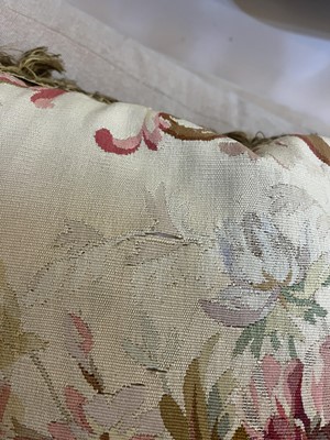 Lot 268 - A group of three Aubusson cushions