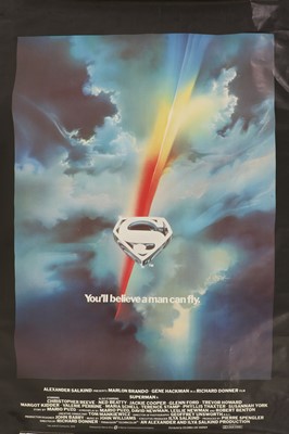 Lot 215A - A Superman Quad film poster