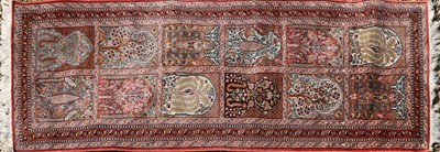 Lot 215 - A Kirman 'Garden' runner