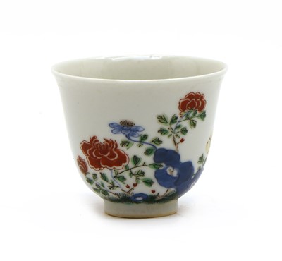 Lot 159 - A Chinese wucai cup