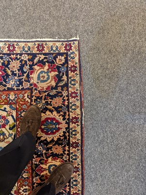 Lot 374 - A North-West Persian wool carpet in the manner of the Benlian workshop