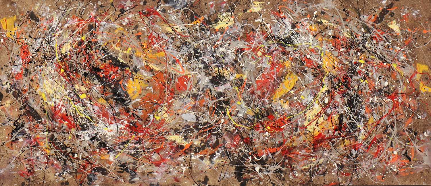 Lot 282 - Manner of Jackson Pollock