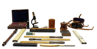 Lot 163 - A cased scientific instruments