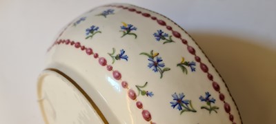 Lot 176 - A pair of Continental porcelain bowls in the manner of Sevres