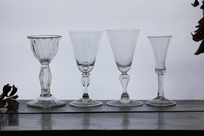 Lot 315 - A collection of 18th century table glass