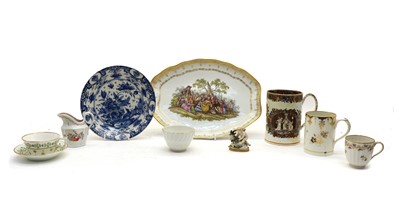 Lot 186 - A collection of English and Continental porcelain