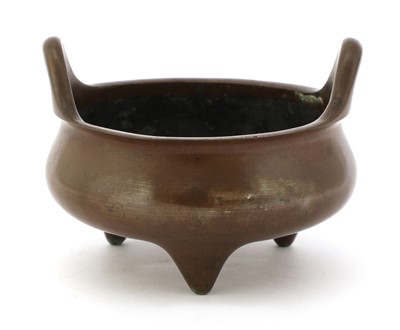 Lot 287 - A Chinese bronze incense burner
