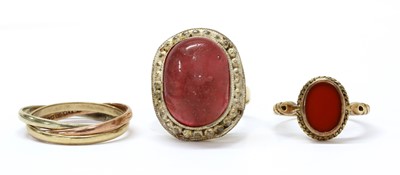 Lot 391 - Three rings