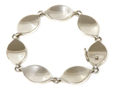 Lot 419 - A sterling silver bracelet, by Georg Jensen