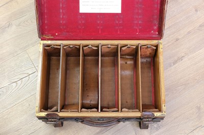 Lot 39 - A leather cartridge case