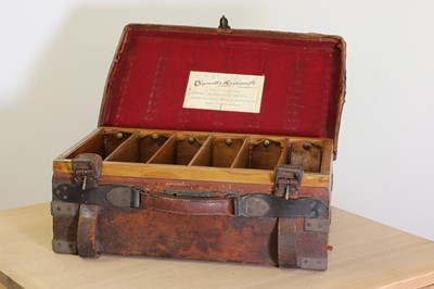 Lot 39 - A leather cartridge case