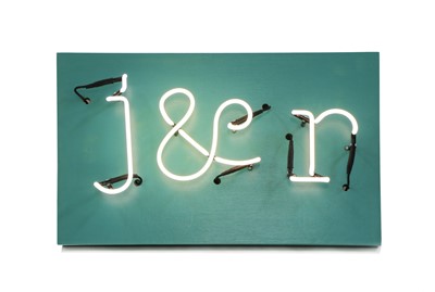 Lot 222 - A neon sign