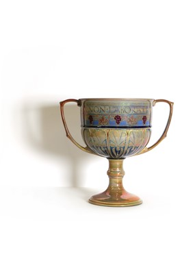 Lot 175 - A Pilkington's Lancastrian two-handled cup