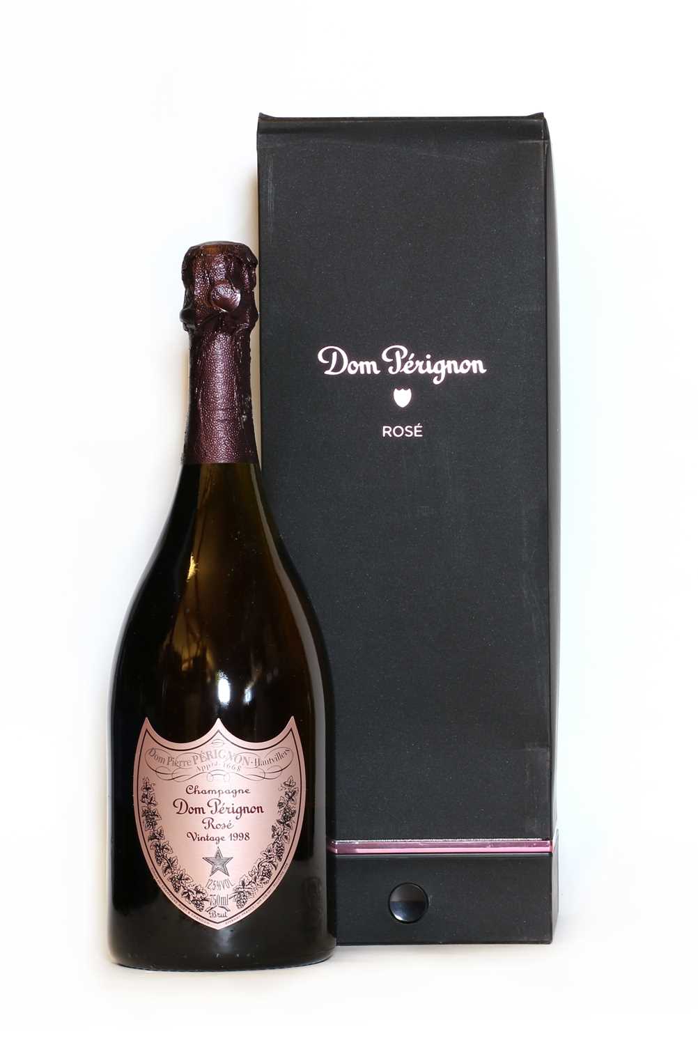 Lot 26 - Moet & Chandon, Epernay, Dom Perignon rose, 1998, boxed (1)