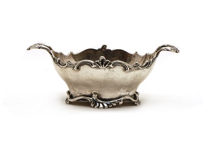 Lot 18 - A Dutch silver twin handled bowl