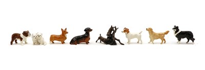 Lot 136 - A quantity of Beswick dog figures