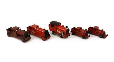 Lot 159 - A collection of large scale model trains