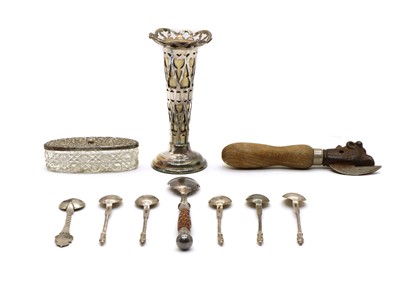 Lot 13 - A collection of silver and related items