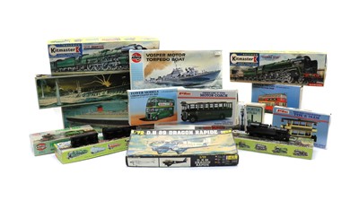 Lot 140 - A collection of model railway and similar kits
