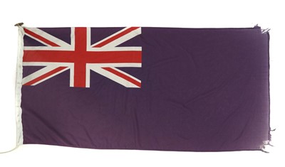 Lot 192 - A British Naval flag