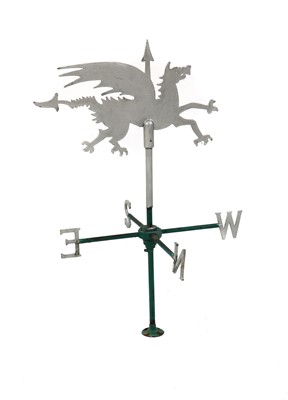 Lot 305 - A painted metal weather vane