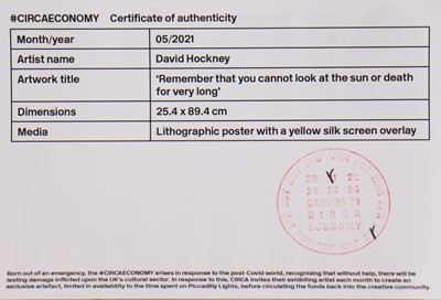 Lot 372 - David Hockney (b.1937)