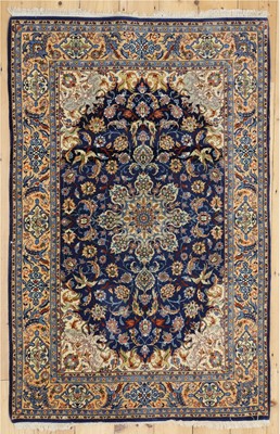 Lot 477 - A Persian wool rug