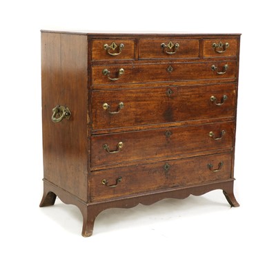 Lot 325 - A George III mahogany chest of drawers