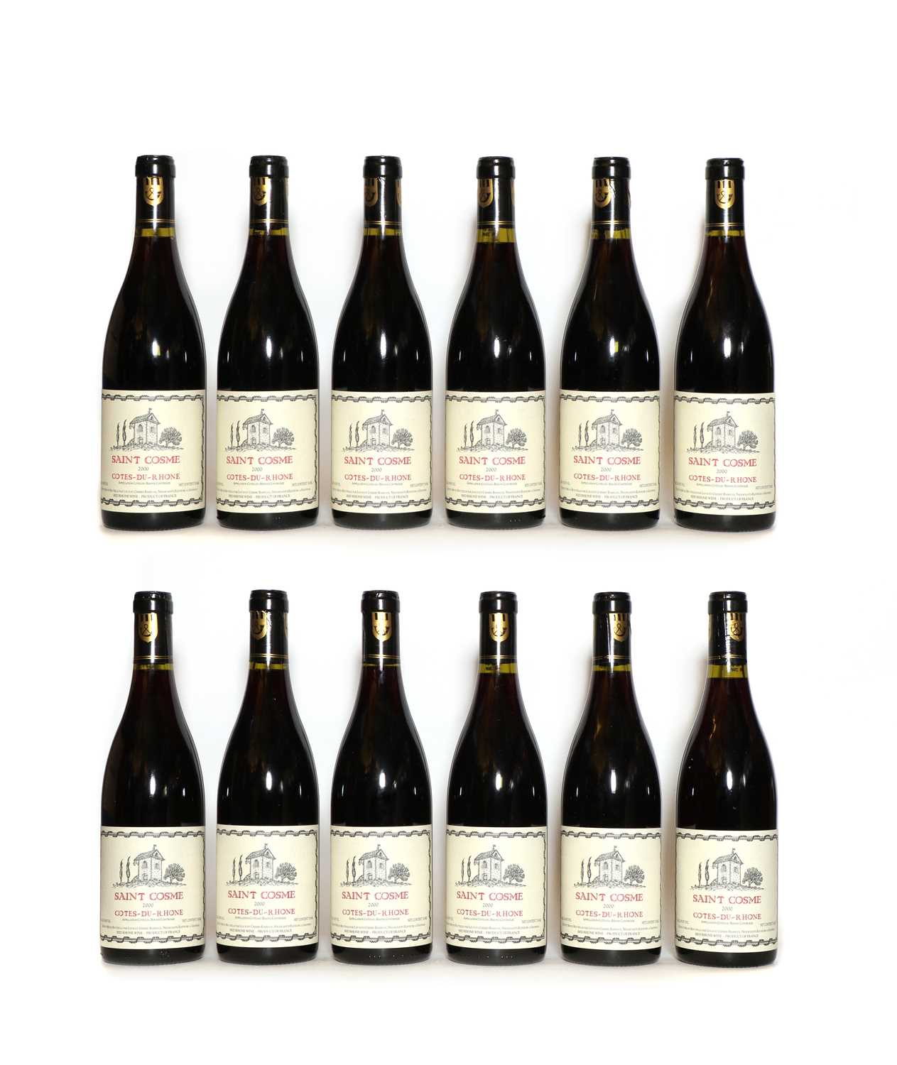 Lot 278 - Cotes-du-Rhone, Saint Cosme, 2000, (12 boxed)