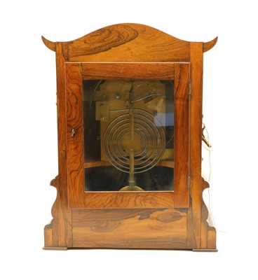 Lot 132 - A William IV rosewood bracket clock