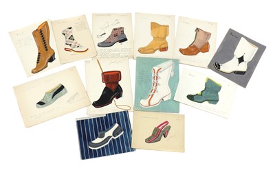 Lot 176 - SHOE AND BOOT DESIGNS